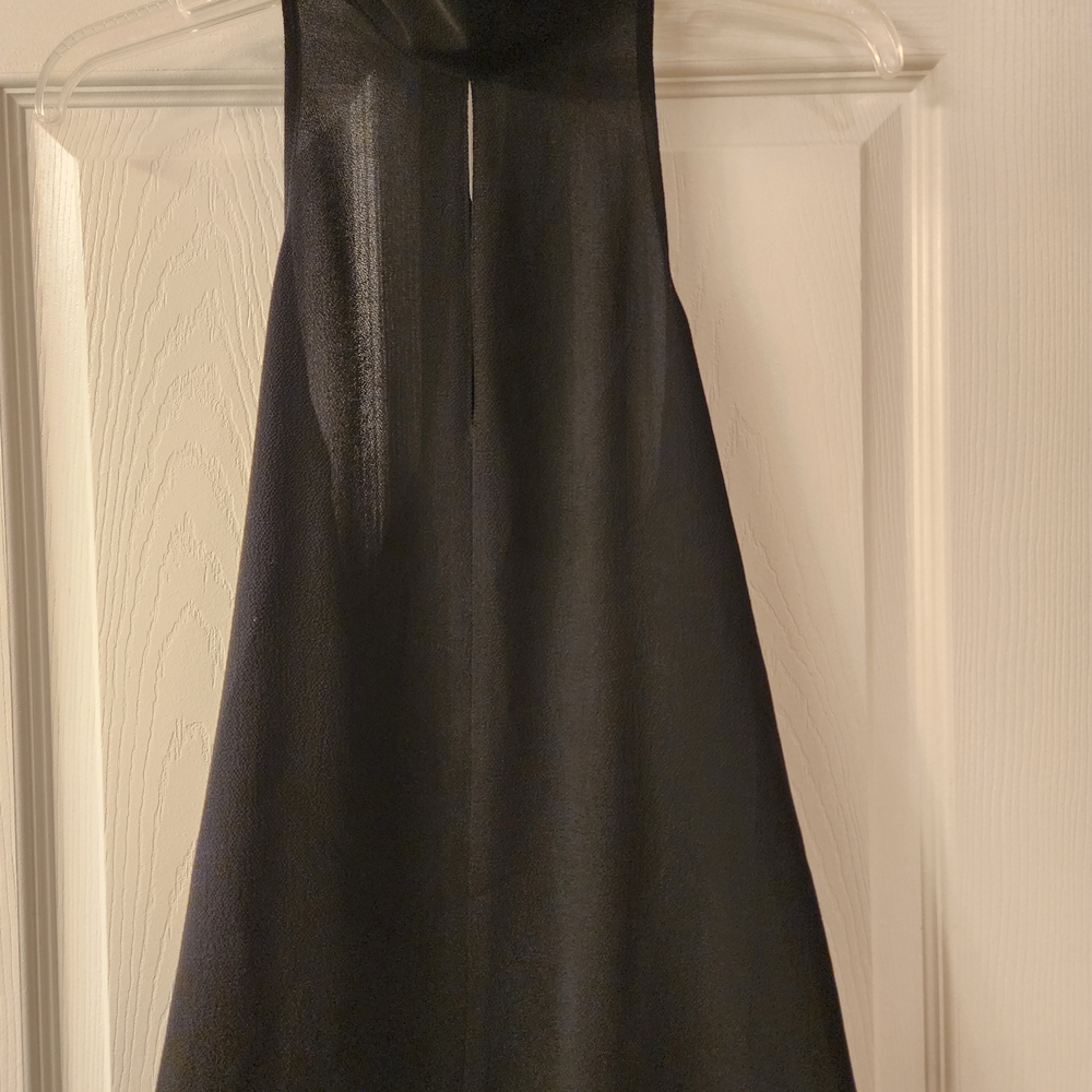 Leith Elegant Black Halter Blouse